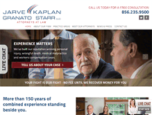 Tablet Screenshot of nj-triallawyers.com